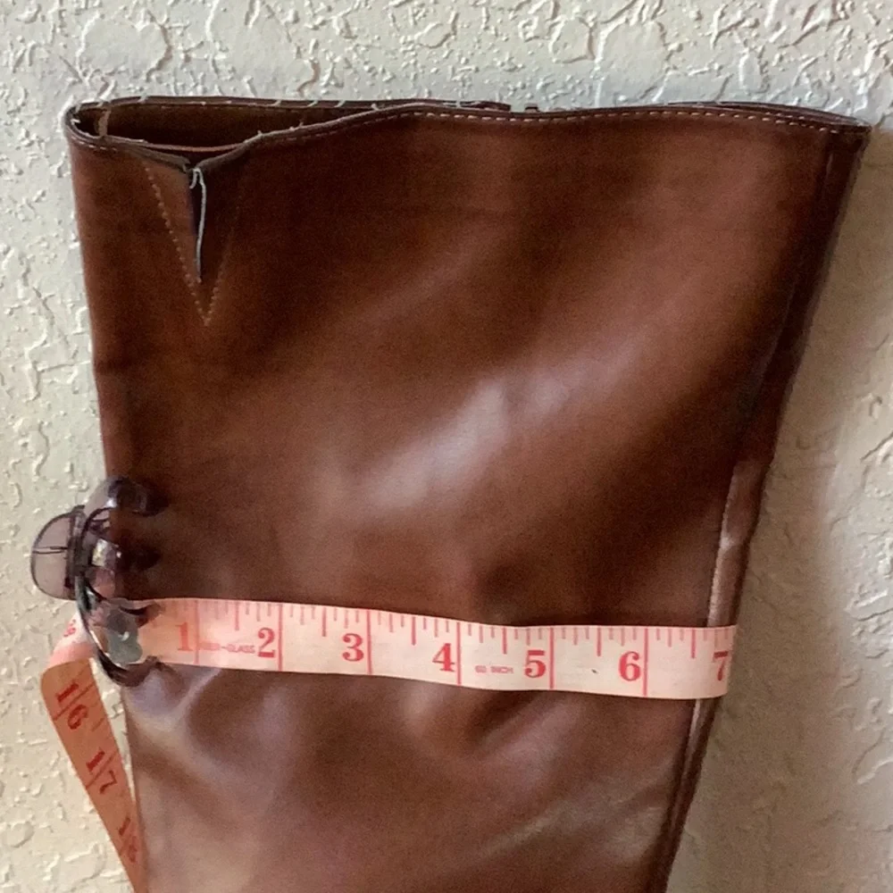 Women’s Tall Brown Leather Riding Boots